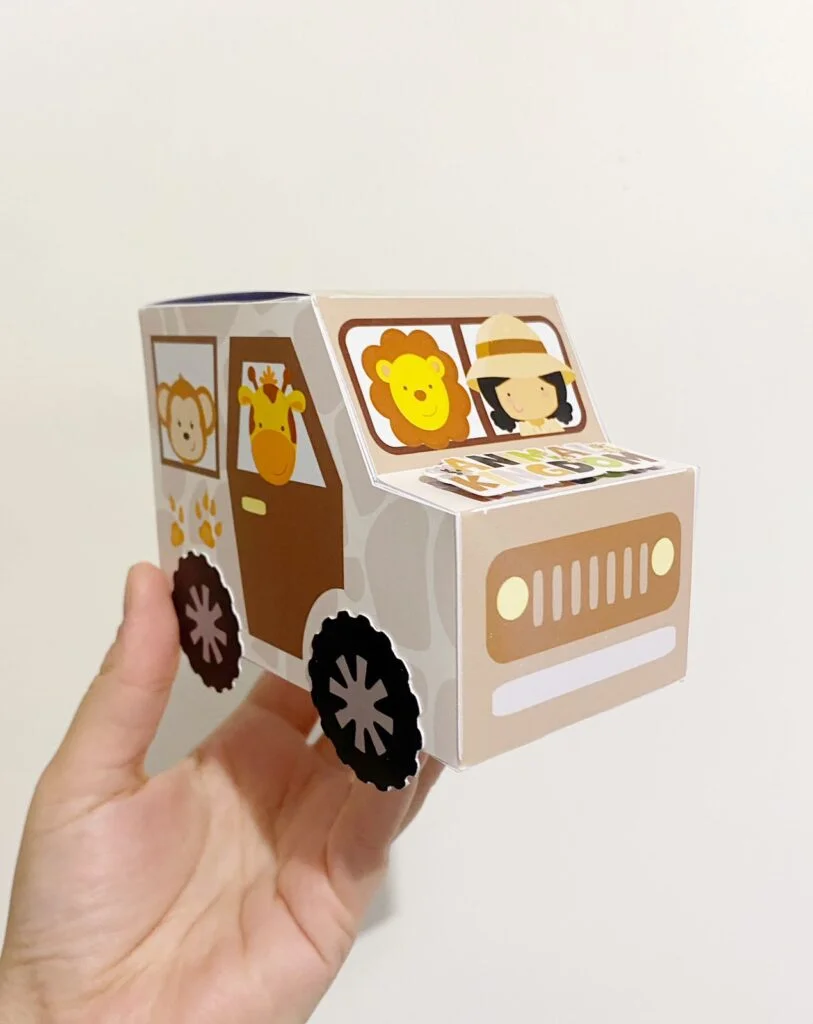 Caixa Carrinho Safari