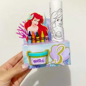 Caixa Play Doh – Porta Desenho e Lápis
