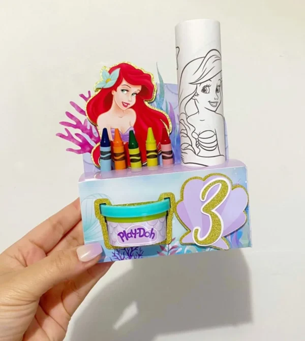 Caixa Play Doh – Porta Desenho e Lápis