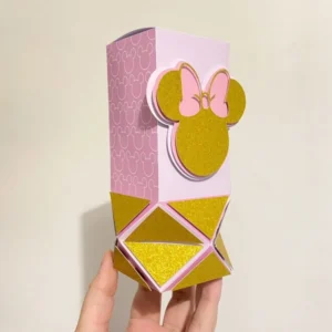 Caixa Geométrica Minnie