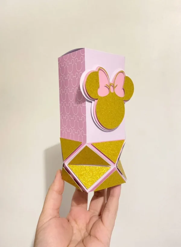 Caixa Geométrica Minnie