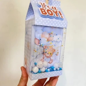 Caixa Milk com vitrine