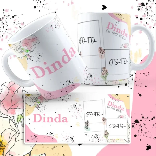 Estampas Canecas – Família e Dindos - Imagem 4