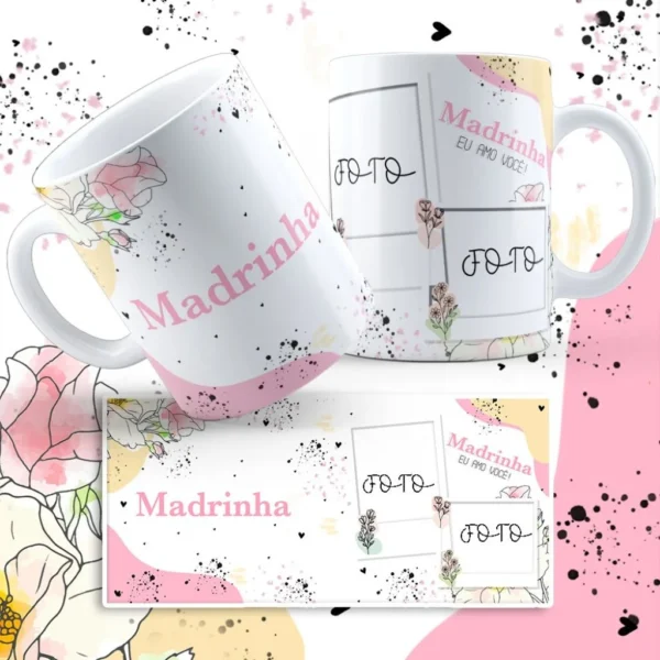 Estampas Canecas – Família e Dindos - Imagem 15