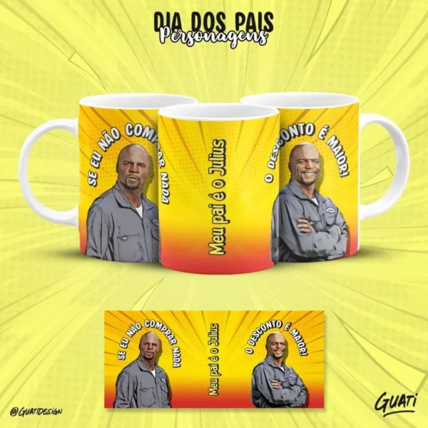 Dia dos Pais Personagens - Estampas Canecas - Imagem 17