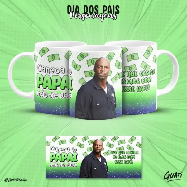 Dia dos Pais Personagens - Estampas Canecas - Imagem 5