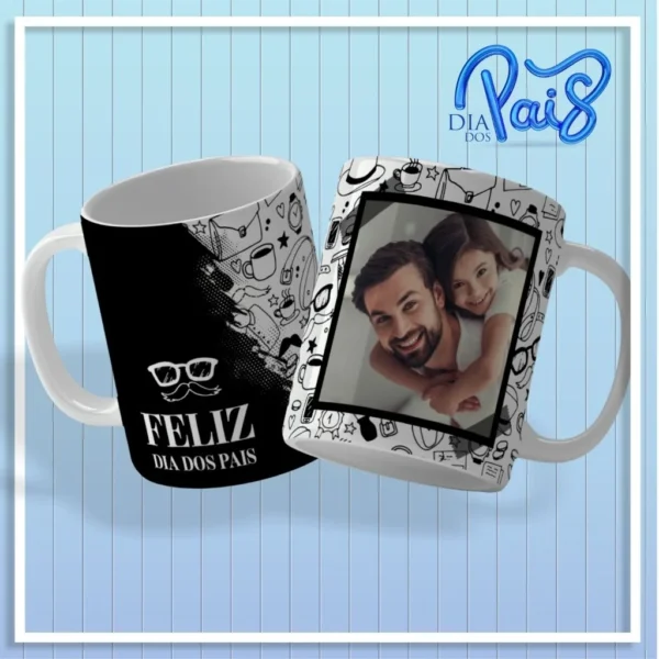 Artes Caneca Foto – Dia dos Pais - Imagem 4
