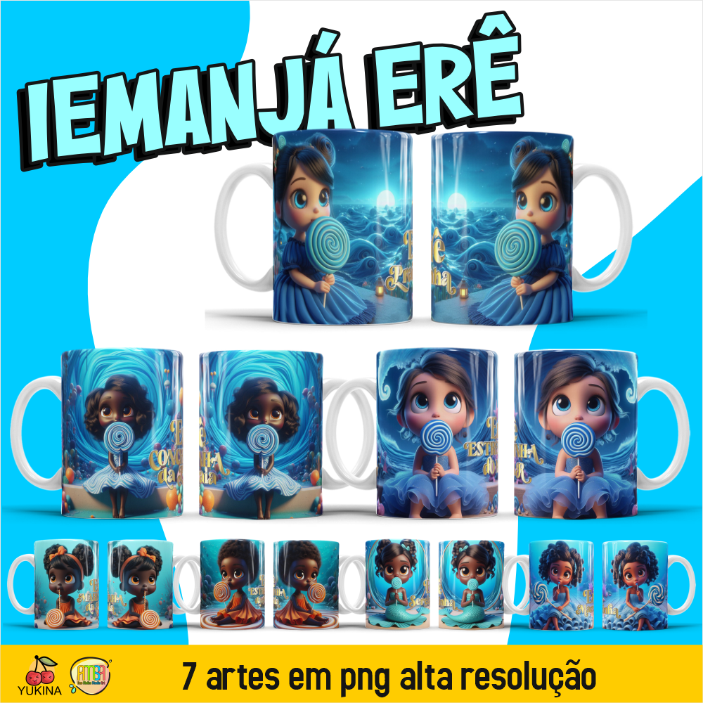 Iemanja Ere – Artes para Caneca