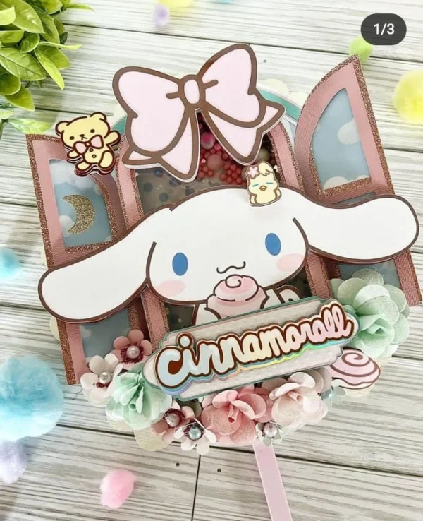 Cinnamoroll – Topo de Bolo