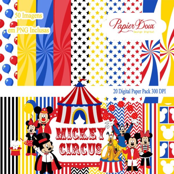 Circo do Mickey - Kit Digital
