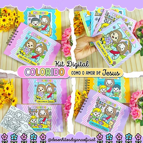Colorido como o amor de Jesus