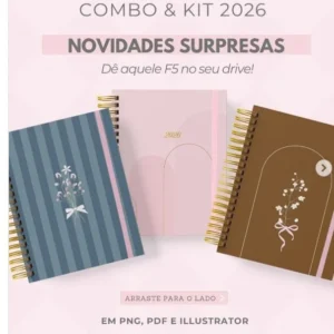 Combo & Kit Encadernação 2026