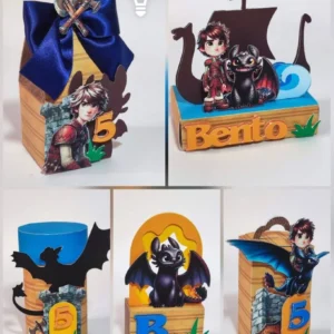 Como Treinar Seu Dragão – Kit Festa Pronta