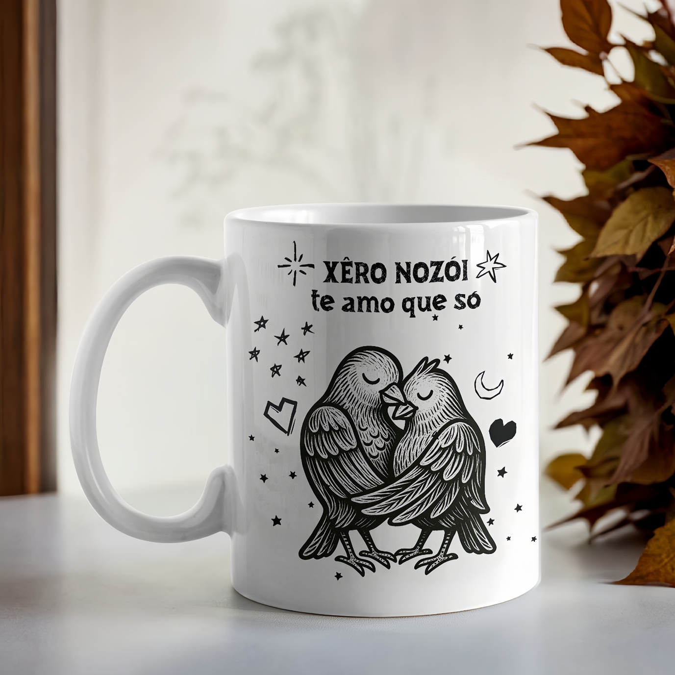 Xêro Nozói, te amo que só - Arte Avulsa Caneca