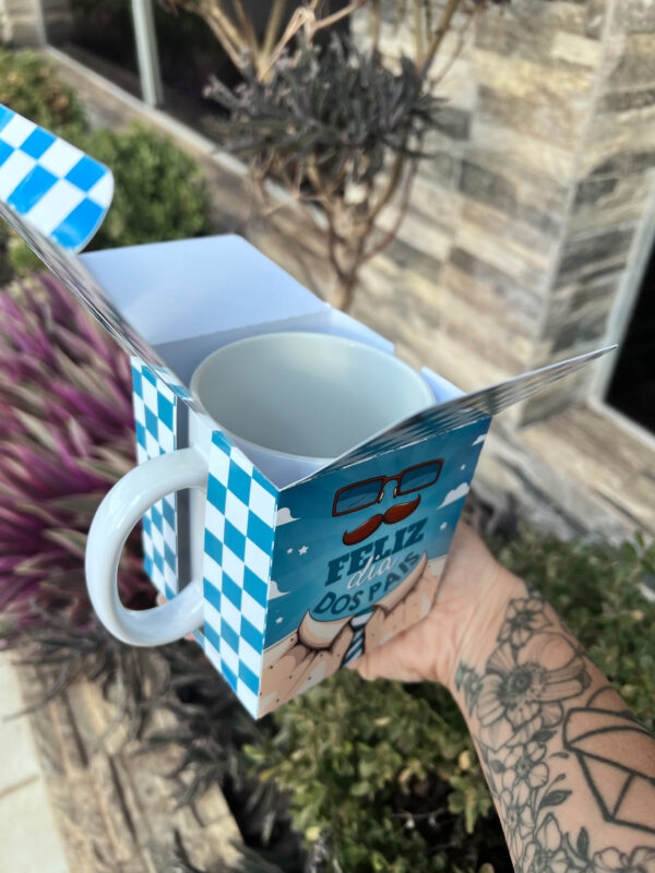 Caixa para Caneca – Dia dos Pais (Ilustracin) - Imagem 5