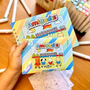 AMIGUDIS MENINOS – Arquivos de Colorir (Ana Flor)