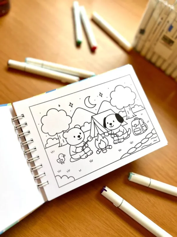 AMIGUDIS MENINOS – Arquivos de Colorir (Ana Flor) - Imagem 6
