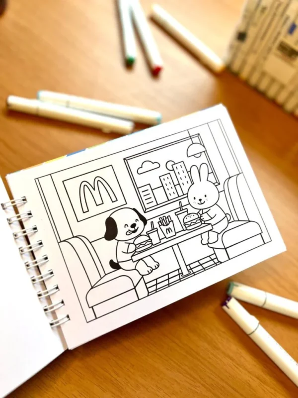 AMIGUDIS MENINOS – Arquivos de Colorir (Ana Flor) - Imagem 3