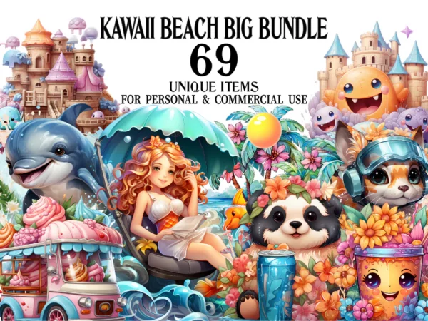 Kawaii Beach – Kit Digital