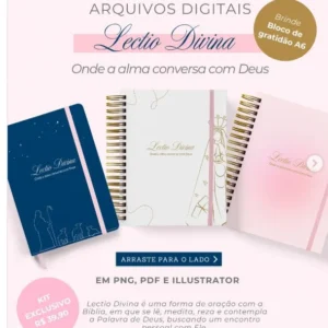 Kit Encadernação Léctio Divino