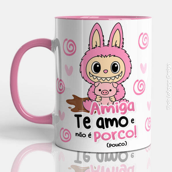 Labubu Amigas - Estampas Canecas - Imagem 6