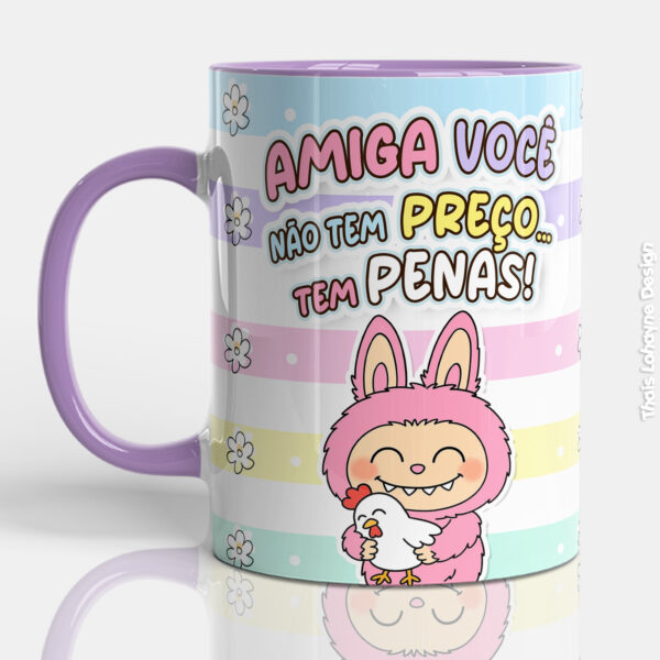 Labubu Amigas - Estampas Canecas - Imagem 4