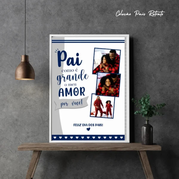 COMBO Pais Retratos – Artes para Quadros MDF - Imagem 8