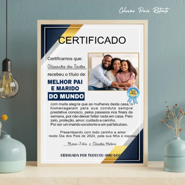 COMBO Pais Retratos – Artes para Quadros MDF - Imagem 2