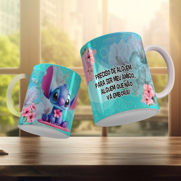 Stitch Frases – Estampas para Canecas - Imagem 3