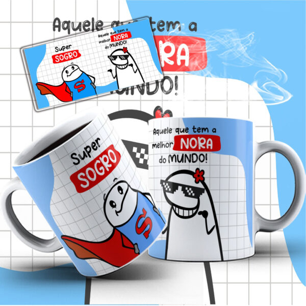 Flork Super Sogro – Artes para Caneca - Imagem 2