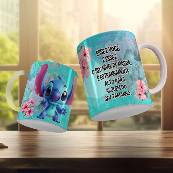 Stitch Frases – Estampas para Canecas - Imagem 4