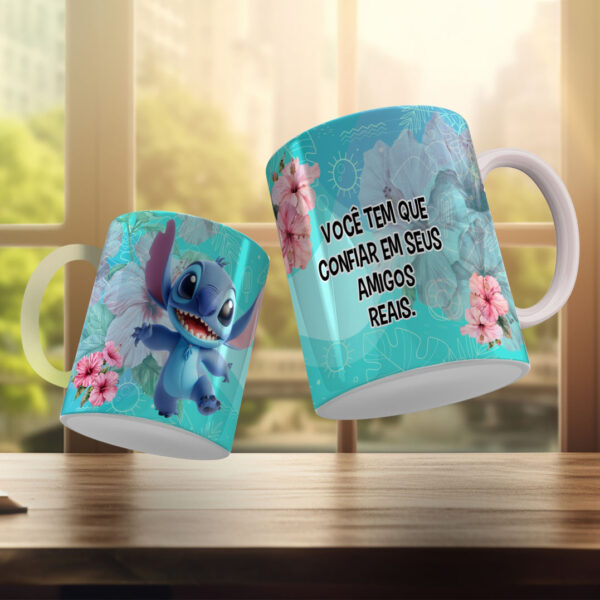Stitch Frases – Estampas para Canecas - Imagem 5