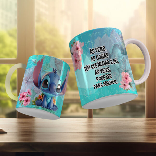 Stitch Frases – Estampas para Canecas - Imagem 8