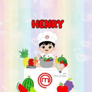 Master Chef Baby – Topo de Bolo
