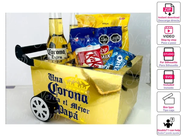 Caixa Carro Lanche – Dia dos Pais
