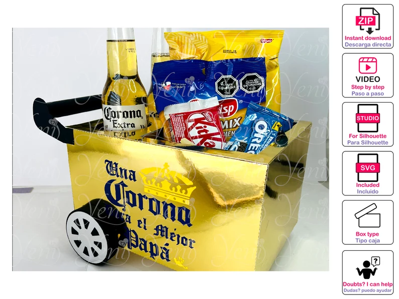 Caixa Carro Lanche – Dia dos Pais