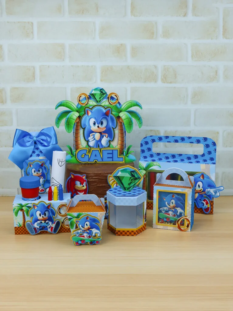Sonic – Kit Festa Pronta