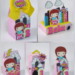 Super Girl – Kit Festa Pronta