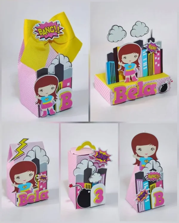 Super Girl – Kit Festa Pronta