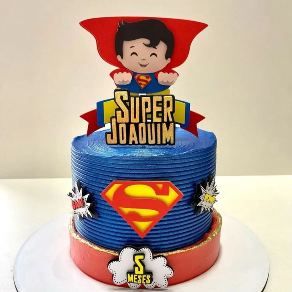 Super Man Baby – Topo de Bolo