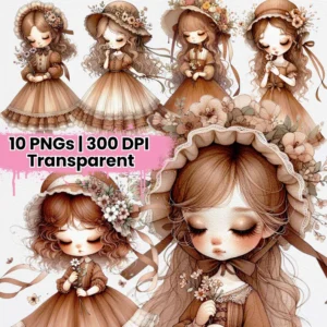 Boneca Spring Vintage – Kit Digital