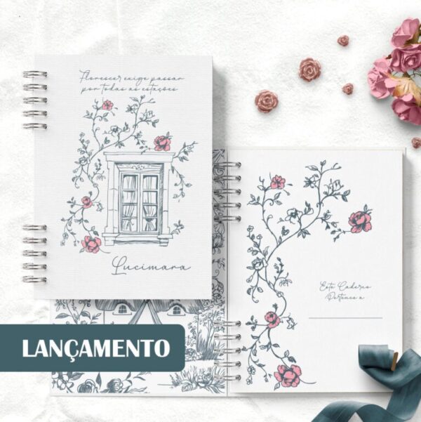 Kit 7 Capas e Miolo Pautado Coleção Refúgio Encantado (Bicho Papel) - Imagem 3