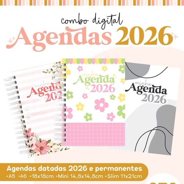 Agendas 2026 (Letterinhas) - Imagem 8