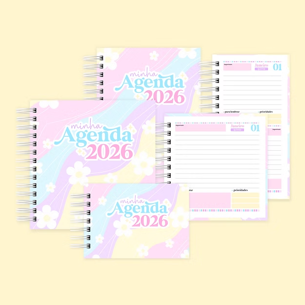 Agendas 2026 (Letterinhas)