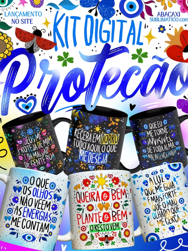 Coleção Proteção (Abacaxi Sublimatico)