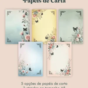 Papéis de Carta A5 - Freebie