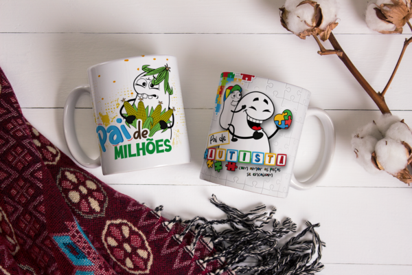 37 artes para caneca Paizão Florks + Kit Digital (Originale) - Imagem 9