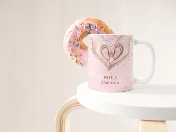 Bebê à Caminho – Arte Avulsa Caneca - Imagem 2