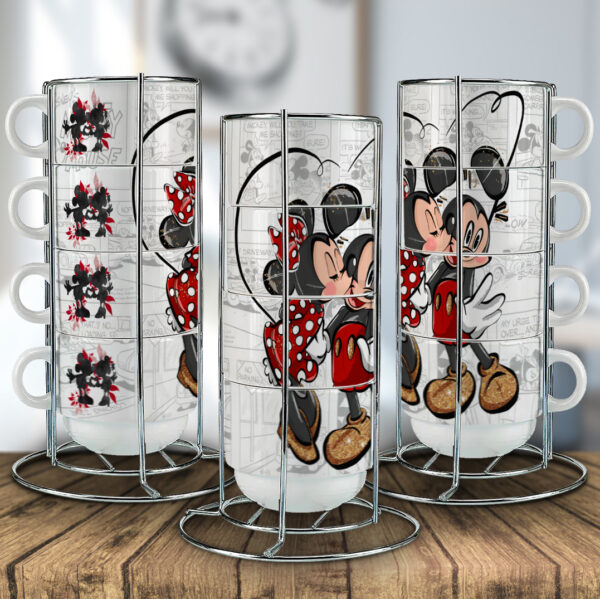 Estampas Torre Xícaras – Mickey e Minnie - Imagem 6