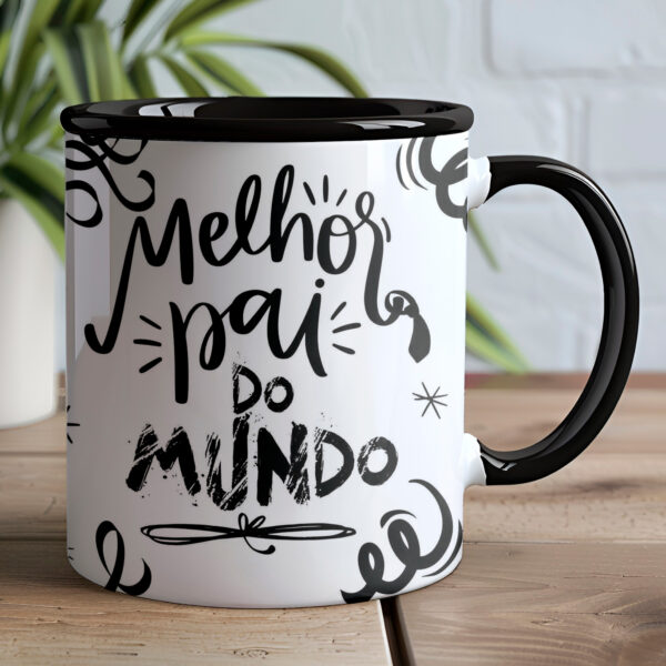 Estampas canecas Dia dos Pais Lettering - Imagem 13